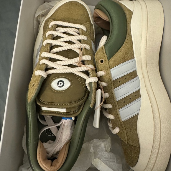 adidas gazelle silver green womens Adidas Campus x Bad Bunny Wild Moss  LOCKERSTREET